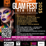 Glam Fest Beauty Expo & Competition Vendors Early Bird Entire Weekend